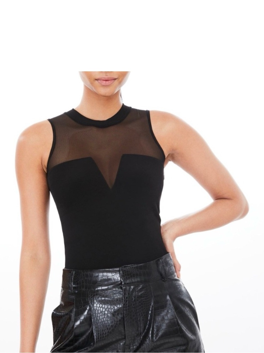 Generation Love Mesh Combo Top M-NWT